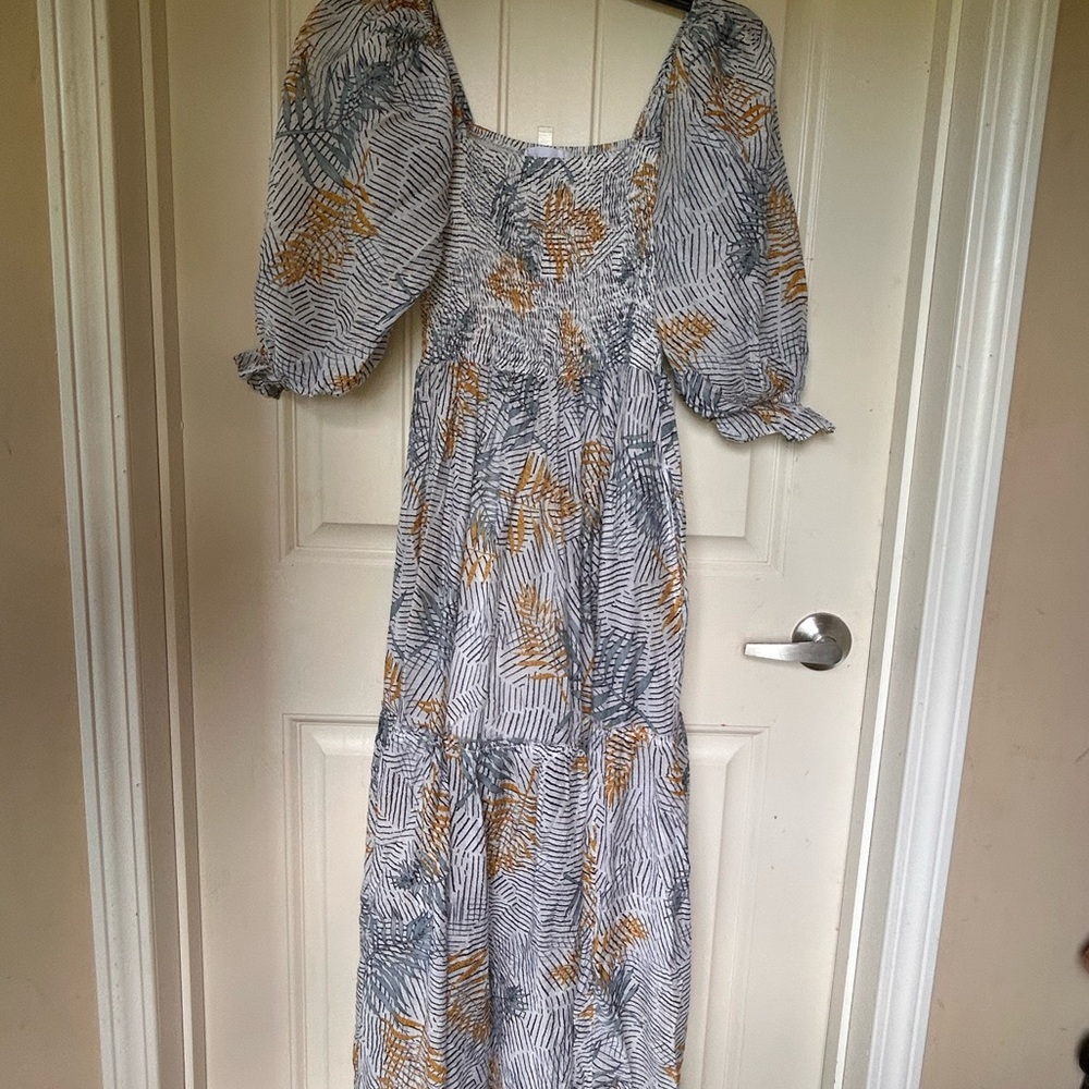 ❌❌SALE Dee Dee Floral Puff Sleeve Maxi Dress